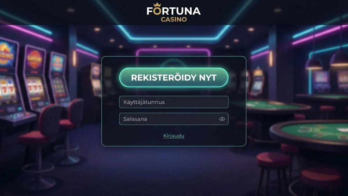 Rekisteröidy bonuksen kanssa